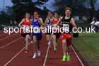 The 1500 metres, 2025 NEGP No. 1, Monkton Stadium, Jarrow. Photo: David T. Hewitson/Sports for All Pics
